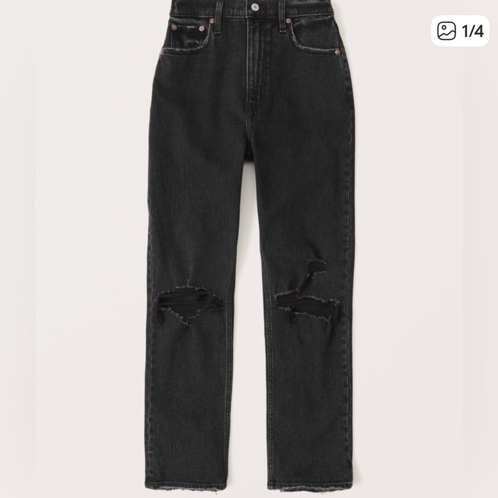 Abercrombie Curve Love Ultra High Rise Straight